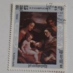 1984 Correggio halálának 450. évfordulója, 1489-1534 1, 50 ? - Kambodzsai riel fotó