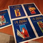 A BIBLIA FELFEDEZÉSE 1-5 LAROUSSE-FABULA GYŰJTŐI ÁLLAPOT fotó