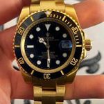 ROLEX SUBMARINER (Gold & Black) AAA+ Felsőkategóriás Új óra, Bp.-n. fotó