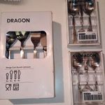 IKEA DRAGON 24 DB-OS EVŐESZKÖZ KÉSZLET + 2x6 DB-OS DRAGON KISKANÁL KÉSZLET - ÚJ fotó