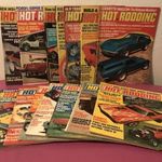 14db Popular Hot Rodding Amerikai Veterán Autós Magazín Sok Fényképpel 1974-75 Mustang Ford Chevy fotó