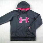 EREDETI UNDER ARMOUR (M) SPORTOS *NAGYON EXTRA* NŐI *MINŐSÉGI* KAPUCNIS SPORT PULÓVER fotó