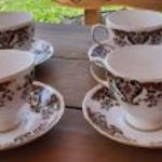 10 részes Colclough Bone China angol teás készlet fotó