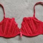 Piros ANN SUMMERS szivacs nélküli merevítős melltartó 70D fotó