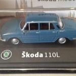 Skoda 110L 1: 72 modell Abrex modellautó 1/72 méret bontatlan plexi dobozában fotó