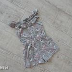 Primark szürke csillagos-unikornisos playsuit 4-5 év fotó