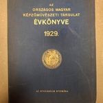 Az Országos Magyar Képzőművészeti Társulat Évkönyve az 1929. évre (OL12) fotó