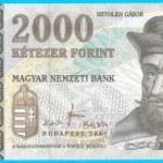 2000 forint 2007 CB alacsony sorszám UNC fotó