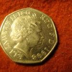 Anglia emlék 50 pence 1998 fotó