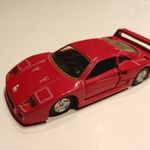 Maisto ~ Shell _ Ferrari F40 - 1: 39 ( nagy méret , gumi kerekek, pull back ) fotó