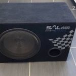 SAL WRC 10 AUTÓS HIFI PASSZÍV SUB WOOFER MÉLYNYOMÓ MÉLYLÁDA HANGFAL HANGSZÓRÓ 250W fotó