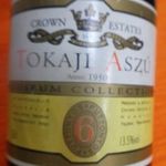 6 puttonyos tokaji aszú: 1950 CROWN ESTATES Bor régiség, bontatlan, "hosszú nyakú" palackban fotó