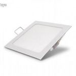 LED panel , 6W , süllyesztett , négyzet , hideg fehér , Optonica fotó