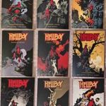 Hellboy kötetek (1.-8. Teljes sorozat + 3. rövid történetek kötet) fotó