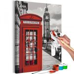 Kifestő - Londoni telefon fülke 40x60 fotó