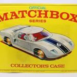 Matchbox 1968-as, 48 darabos tároló koffer fedőlapjának kivágott cirka A4-es borítója!! (eredeti) fotó