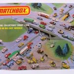 Matchbox 1982-es, 48 darabos tároló koffer fedőlapjának kivágott cirka A4-es borítója!! (eredeti) fotó