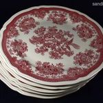 VILLEROY & BOCH FASAN PINK MINTÁS NAGYMÉRETŰ PORCELÁN TÁNYÉR SZETT ! fotó