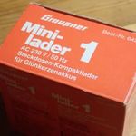 Graupner 6421 "Mini-Lader 1" típusú akkumulátor töltő eladó fotó