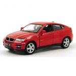 BMW X6 Kinsmart modellautó ezüst fotó