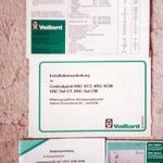 vaillant VC 110 EU fali gázkazán időjárásfüggő heti programozással koplett fotó