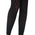 -MARLEN 55 DENES Mintás leggings m: 164-108(3) fekete Evona fotó