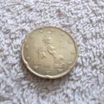 20 Euro Cent : 2002 ( Olaszország ) (K/1) fotó