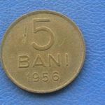 Románia 5 Bani 1956 fotó