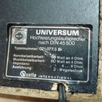 Universum 021.077.3 hifi polc hangfal 40 - 80W 4-8ohm 3 utas 1db fotó