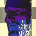 régi film plakát: A HETEDIK KERESZT / THE SEVENTH CROSS Zelenák 1959 Spencer Tracy amerikai fotó