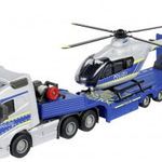 Majorette Volvo Truck + Airbus H135/H145 rendőrségi helikopter fotó