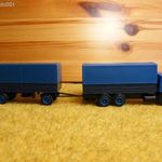 H0 1: 87 Herpa Volvo pótos platós kamion ponyvával , vasútmodell fotó