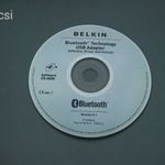 Belkin bluetooth technology USB adapter software driver and manual CD-ROM 1 FT-RÓL NMÁ! # fotó