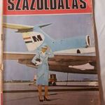 Százoldalas magazin újság - A Szabad Föld különkiadványa - Malév borító - képregény fotó