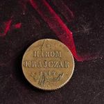 3 krajcár 1849 NB Szabadságharc fotó