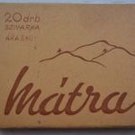 Mátra cigaretta, bontatlan gyári csomag, Lágymányosi Dohánygyár 1961- fotó