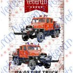 Veterán autós kirakó - IFA G5 Fire Truck fotó