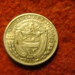 Panama ezüst 1/10 balboa 1953 fotó