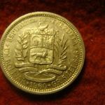 Venezuela ezüst 1 bolivar 1960 fotó