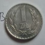 xx(25B) LENGYEL 1 ZLOTY 1949 , SZÉP fotó