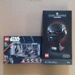 ÚJ - BONTATLAN Lego Star Wars Helmet 75343 DARK TROOPER sisak + 75324 DARK TROOPER TÁMADÁS fotó