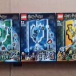 Bontatlan LEGO Harry Potter ház címerek egyben: 76410 Mardekár + 76411 Hollóhát + 76412 Hugrabug fotó