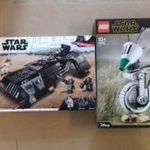 SKYWALKER KORA: Bontatlan Star Wars LEGO 75278 D-O Droid + 75284 A REN LOVAGOK SZÁLLÍTÓHAJÓJA egybe fotó