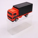 Matchbox MB-20 Volvo Container Truck (narancs) - PRE-PRODUCTION bordázott oldalú fekete konténer! fotó