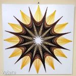 String Art/Fonalgrafika/Mandala: Fali kép K01-01-50X50 fotó