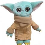 Star Wars Mandalorian Baby Yoda Grogu jellegű plüss 25 cm fotó