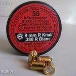 RUAG GECO 9mm R Knall NC riasztó töltény fotó