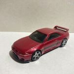 - Nissan Skyline GT-R R33 - Hot Wheels - 2017 - 1: 64 autó modell - nagyon szép - 1ft nmá fotó