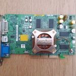 ASUS V9560/TD/P/256M/A (C116B) AGP 8x DVI videokártya (nVidia GeForce FX5600, End-of-Life) fotó