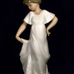 LLADRO NAO FLAMENCO TÁNCOS LÁNY PORCELÁN FIGURA ( SÉRÜLT ) X fotó